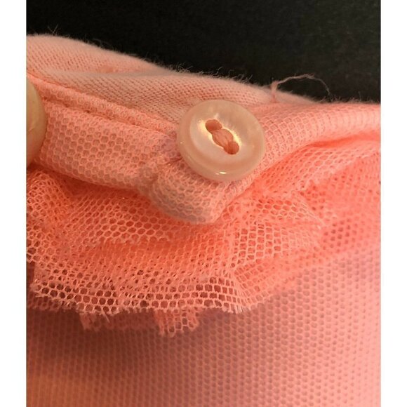 Kate Mack Hot Pink Frilly Pink Halter Dress Aloha Rose Tulle Size 12 Months NWT - Picture 8 of 9